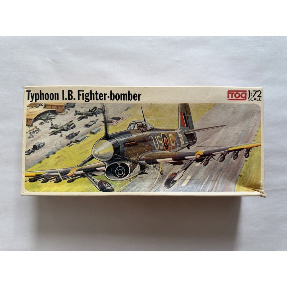 Vintage FROG 1:72 Hawker Typhoon I.B. Fighter Bomber Model Kit F231